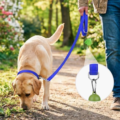 Joytale Reflective Dog Leash for Medium & Large Dogs, 4 FT x 1" - Image 2