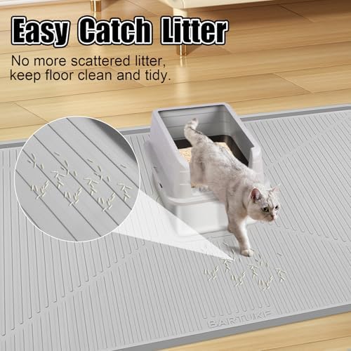 Silicone Cat Litter Mat 45" x 30" Cat Mat - Image 5