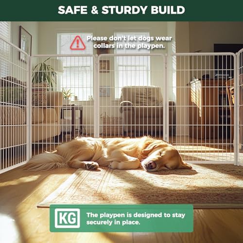 FXW Homeplus Indoor Dog Playpen, 6 Panels, - Image 6