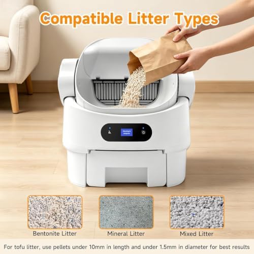 Automatic Cat Litter Box, Self Cleaning, Safety Sensors - Image 4