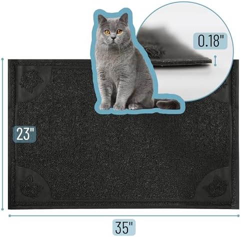 Mr. Pen- Large Cat Litter Mat, 23”x 35” - Image 2