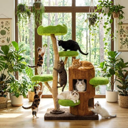 57’’ Cat Tree, Large Cat Tower - Image 2
