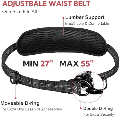Hands Free Dog Leash for Two Dogs Walking - Image 2