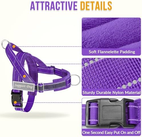 SlowTon No Pull Dog Harness and Leash Set - Image 3