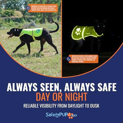 Reflective Dog Vest, Hi Vis Safety Gear - Image 5