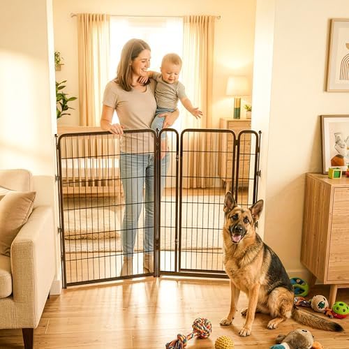 FXW Dog Gate, Extra Wide Adjustable by FXW