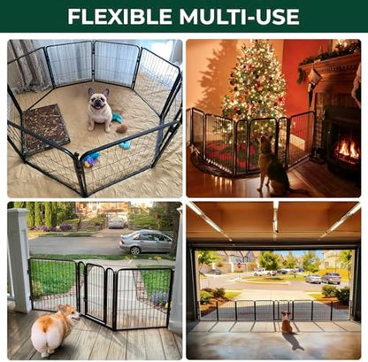 FXW Dog Gate, Extra Wide Adjustable - Image 4