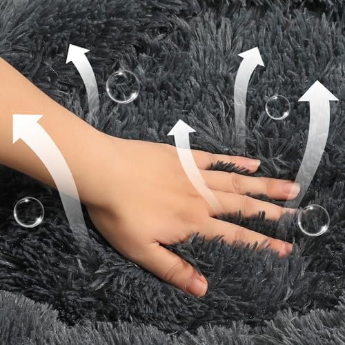 NOYAL Calming Donut Dog Bed, Hooded Cave - Image 4
