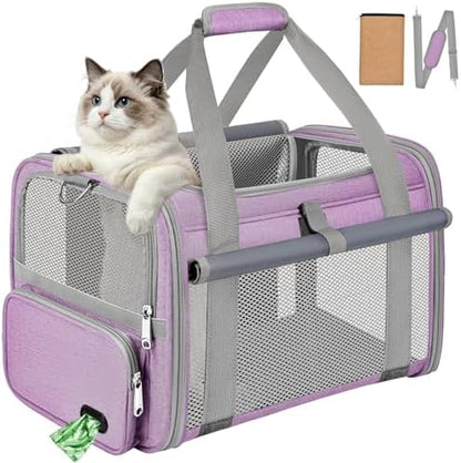 Soft Cat Carrier for Anxious Pets by ZENTREON