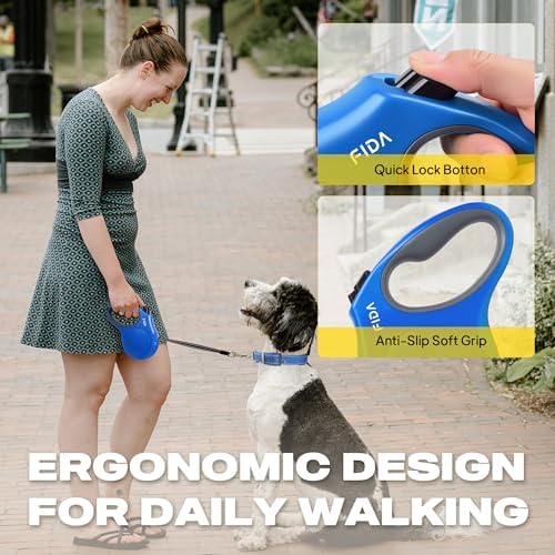 Fida Retractable Dog Leash, 16ft Heavy Duty Pet Walking Leash - Image 5