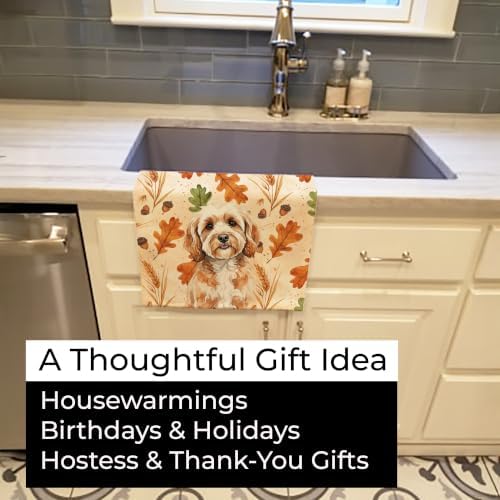 Caroline's Treasures Cavapoo Dogs Kitchen Towel 15x25 in - Image 5