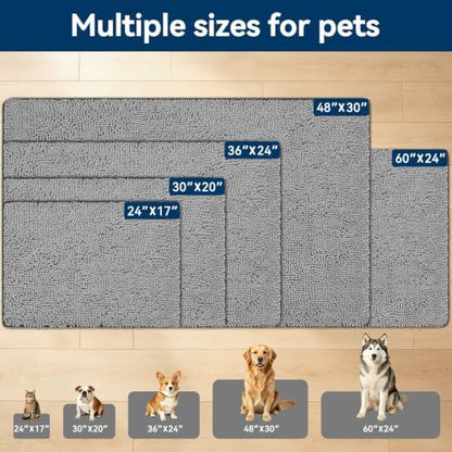 Bcoimo Super Absorbent Dog Door Mat - Image 5