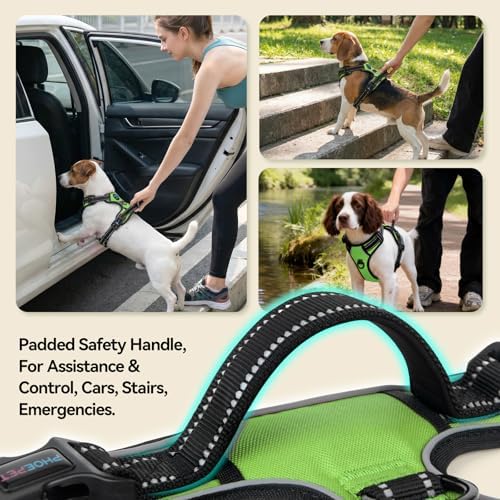PHOEPET Reflective Dog Harness No Pull Large Breed Vest - Image 4