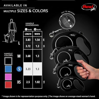 FLEXI® Classic Cord Retractable Dog Leash, Small - Image 5