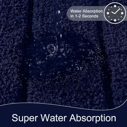 AROGAN Luxury Long Bathroom Rugs Runner 24x48 Inch Bath Rug - Image 5