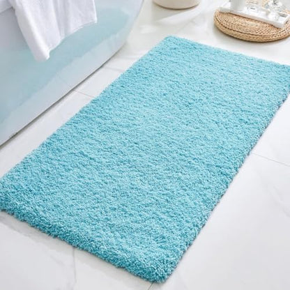 ILANGO Bathroom Rugs 60" × 24", Extra Soft Absorbent Microfiber Bath Rugs by ILANGO