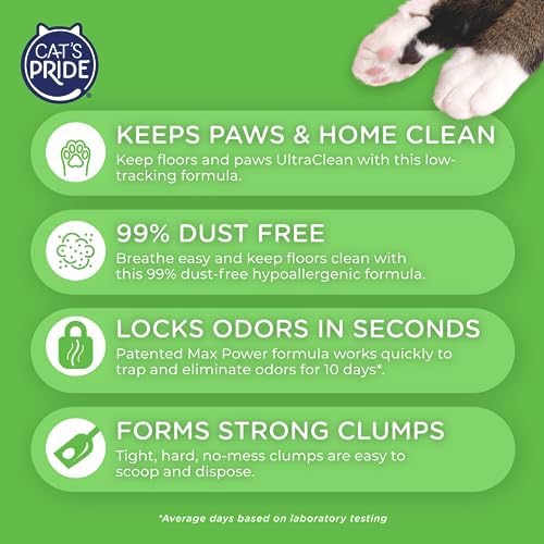 Cat's Pride Max Power: UltraClean Low Tracking Multi-Cat Clumping Litter - Image 5