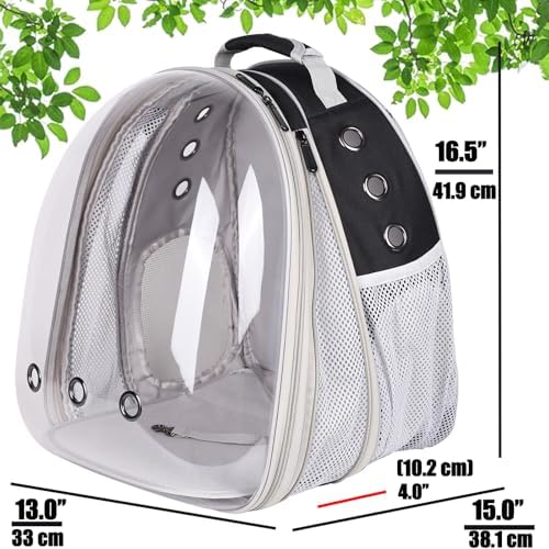 Large Cat Backpack Carrier, Front Extension - Image 2