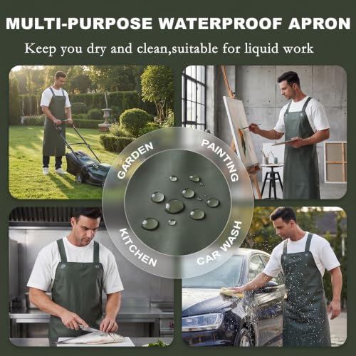 Nanxson Adjustable Waterproof Apron, Work Apron - Image 6