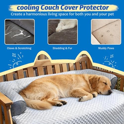 WATANIYA PET Cooling Dog Bed, Washable Cooling Mat - Image 6