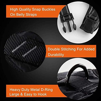 PHOEPET No Pull Dog Harnesses for Small Puppies Reflective Adjustable Front - Image 5