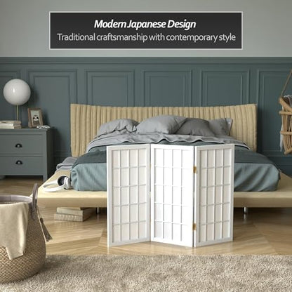 2 ft. Short Desktop Window Pane Shoji Screen - Image 3