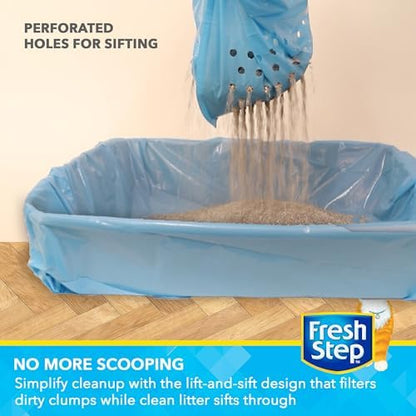 Fresh Step Jumbo Sifting Drawstring Cat Litter Box Liners - Image 3