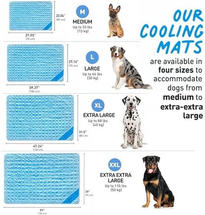 INSPECTOR TAIL Dog Cooling Mat, Indoor & Outdoor, Large Self Cooling Pad - Image 4