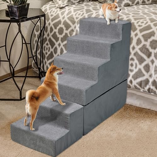 Dog Stairs&Steps for Small Dogs for High Beds 30-36" Tall - Image 6