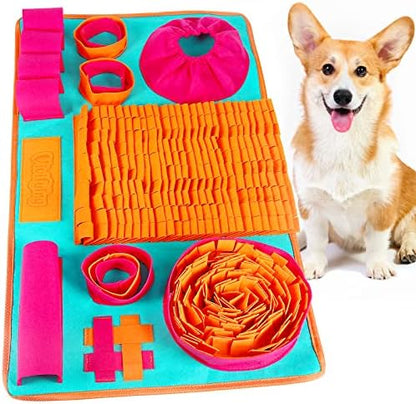 Vivifying Snuffle Mat for Dogs, 26 x 16.5 in Puzzle Feeding Mat by Vivifying