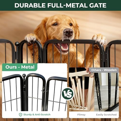 FXW Dog Gate, Extra Wide Adjustable - Image 2
