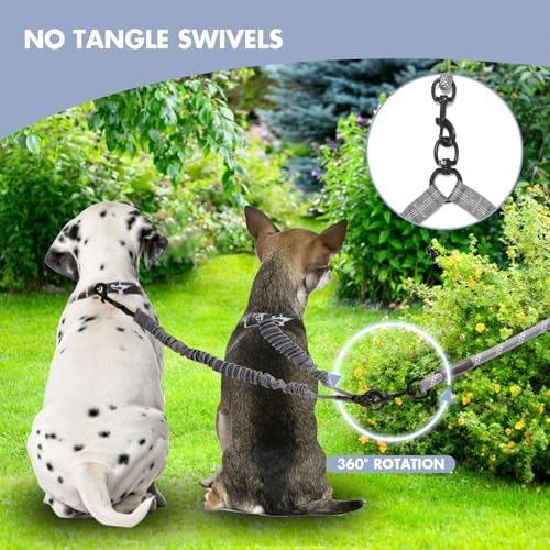 BAOBOTE Double Dog Leash, Dual Dog Leash - Image 2