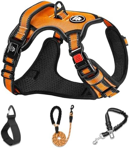 NESTROAD Reflective Dog Harness by NESTROAD