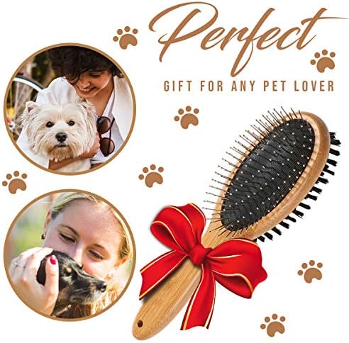 KylePet Dog Brush, Double Sided Pet Slicker Brush - Image 2