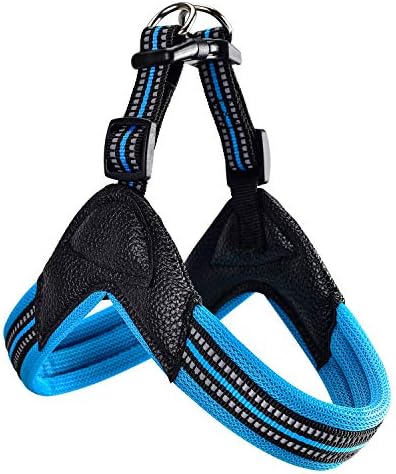 Dog Harness No Pull Ultra Soft Breathable Padded Pet Harness 2 Adjustable Botton by PORDLIE