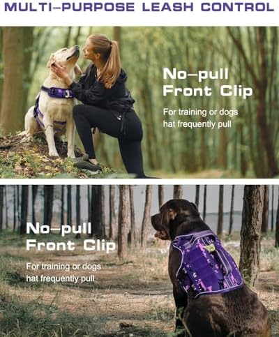 Dog Harness, Tactical No Pull for Small Sized Dog - Image 3