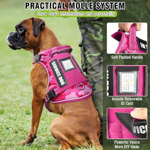 Tactical Dog Harness and Leash Set - Image 2