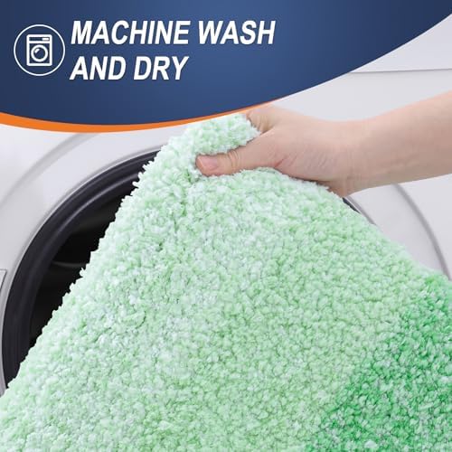 OLANLY Bathroom Rugs Mat 30x20, Extra Soft Absorbent Microfiber Bath Rugs - Image 6