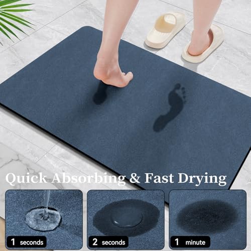 Bathroom Mat Rug Sets 2 Piece Stone Bath Mats - Image 2