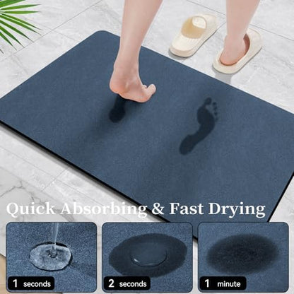 Bathroom Mat Rug Sets 2 Piece Stone Bath Mats - Image 2