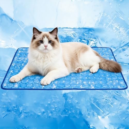 Dog Cooling Mat, Arc-Chill Cooling Fiber Self-Cooling Pad by mcgskl