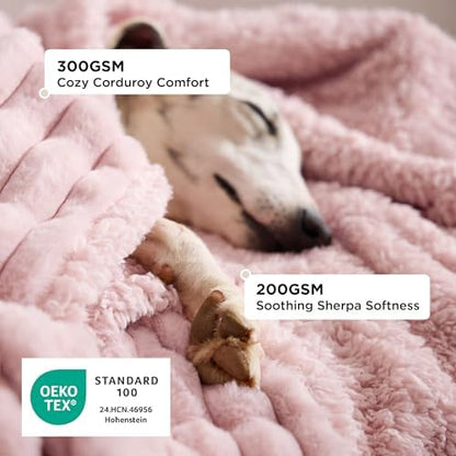 Bedsure ComfyFleece® Waterproof Dog Blankets - Image 2