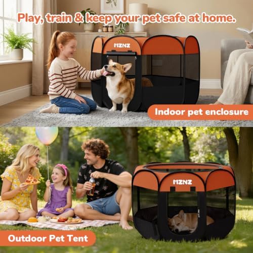 Dog Cat Small Animal Puppy Playpen Crate - Image 5