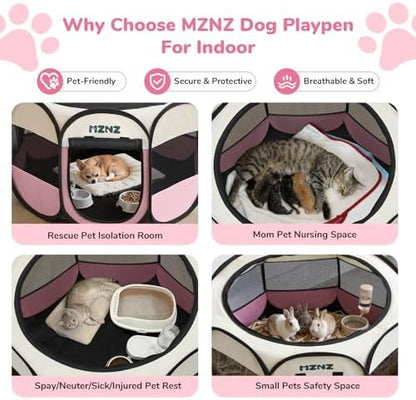 Dog Cat Small Animal Puppy Playpen Crate - Image 4