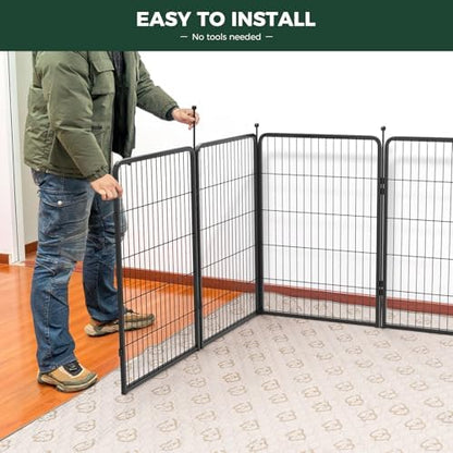 FXW Rollick Dog Playpen, Yard & RV Camping, 48 Panels - Image 3