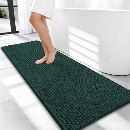 OLANLY Thick Chenille Bathroom Runner Rugs Mats 47x20 by OLANLY