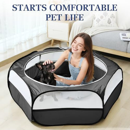 Pawaboo 2-in-1 Small Animals Playpen - Image 6