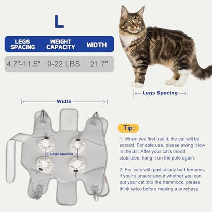 Supet Cat Grooming Hammock Harness - Image 5