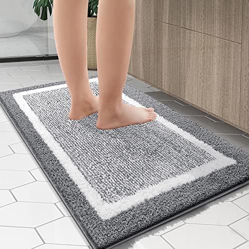 OLANLY Bathroom Runner Rugs 70x24, Extra Long Bath Mats - Image 6