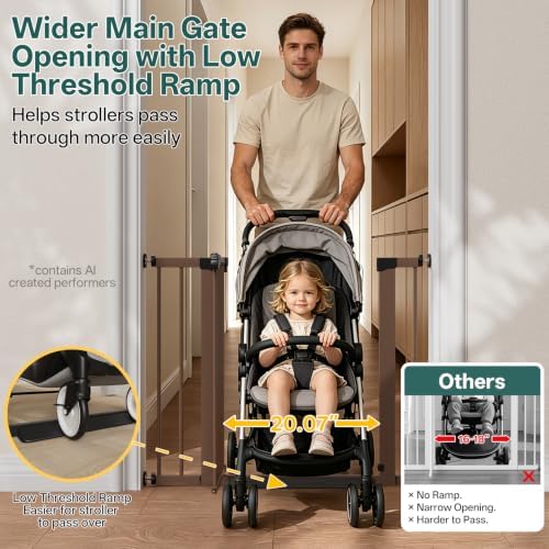 InnoTruth 27-36.6 in Wide Baby Gate - Image 6